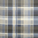 D & D Connolly Check Duvet Cover Set in Charcoal
