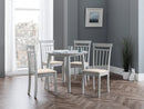 Set Of 2 Coast Grey Dining Chairs