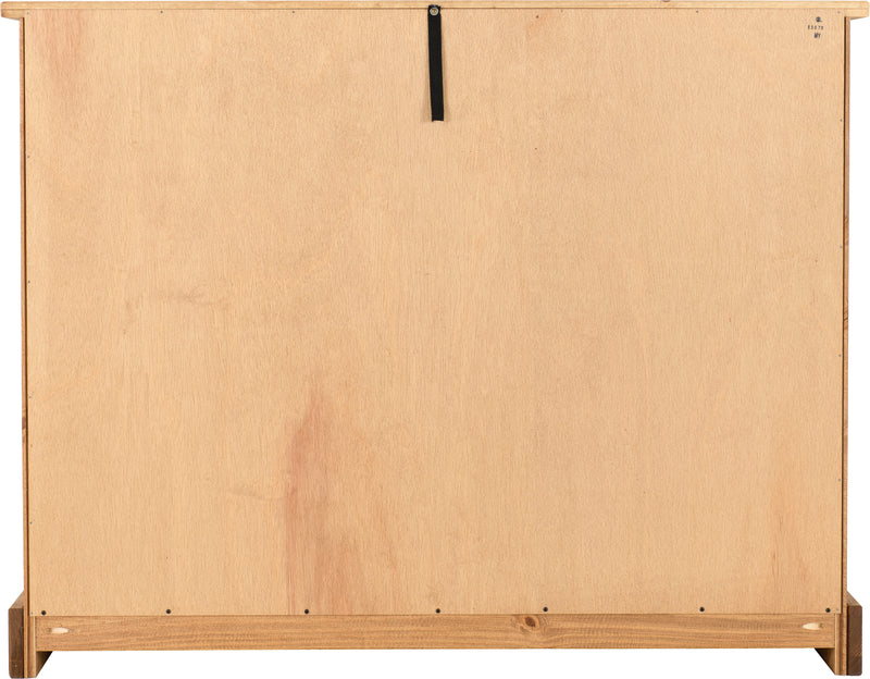 CORONA 6 DRAWER CHEST - DISTRESSED WAXED PINE