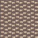 Highland Cow Printed Super Soft Flannel Throw - 120x150cm