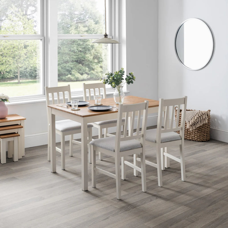 Coxmoor Dining Chair - Ivory/Oak
