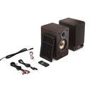 Sharp Bookshelf Speaker - Brown