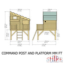 Command Post, Platform & Slide Playhouse