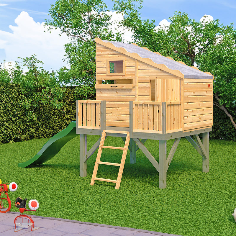 Command Post, Platform & Slide Playhouse