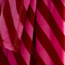 Fusion Candy Stripe Throw Throw in Pink