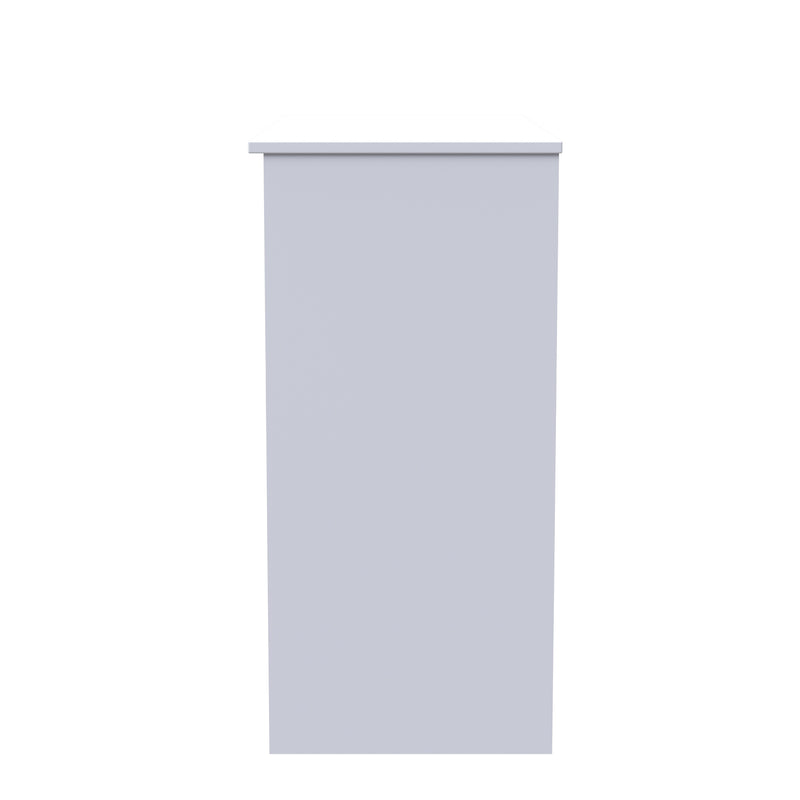 Copenhagen Ready Assembled Dressing Table  - Grey Matt & White