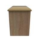 Copenhagen Ready Assembled Dressing Table Stool  - Bardolino Oak