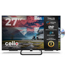 Cello 27 Inch Smart Samsung Tizen TV & DVD 12-Volt Traveller TV With Freeview Play