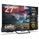 Cello 27 Inch Smart Samsung Tizen TV & DVD 12-Volt Traveller TV With Freeview Play