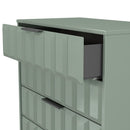 Bremen Ready Assembled 4 Drawer Chest in Reed Green