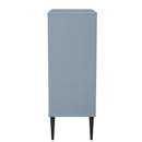 Bremen Ready Assembled 5 Drawer Chest in Denim Blue