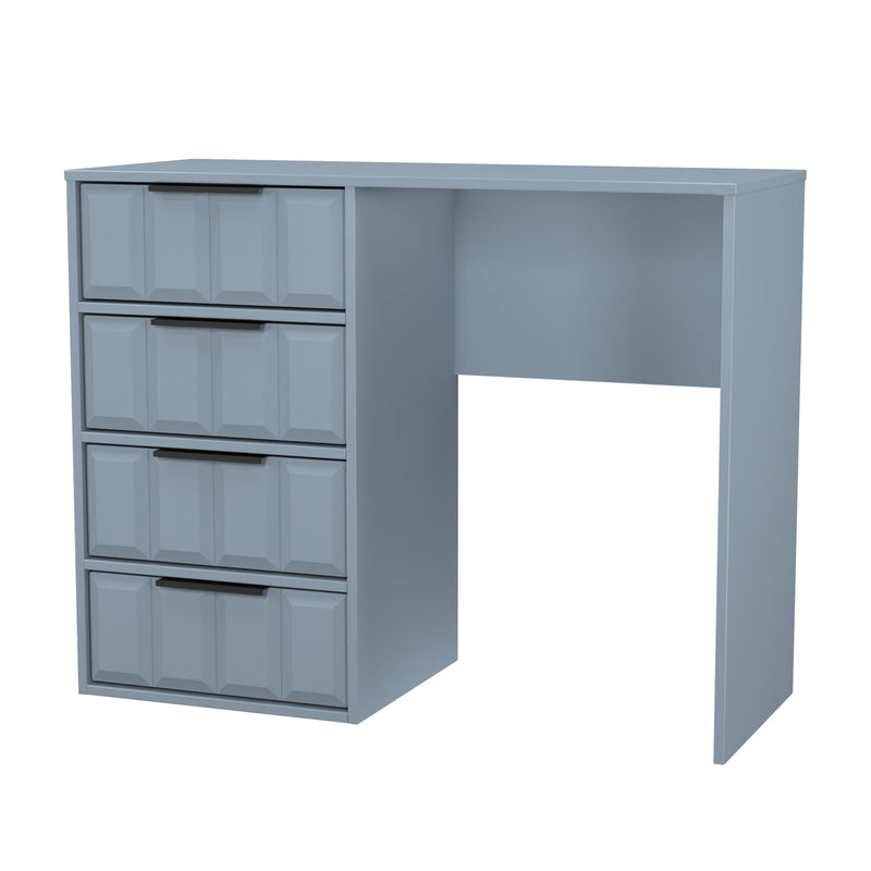 Bremen Ready Assembled 4 Drawer Vanity in Denim Blue
