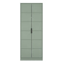 Bremen Ready Assembled 2 Door Wardrobe in Reed Green