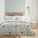 Fusion Cute Dogs Duvet Cover Set in Duck Egg