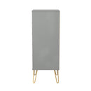Hanover Ready Assembled 5 Drawer Tallboy in Dusk Grey