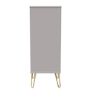 Hanover Ready Assembled 5 Drawer Tallboy in Kashmir Matt