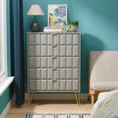 Hanover Ready Assembled 5 Drawer Chest in Dusk Grey