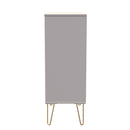 Hanover Ready Assembled 5 Drawer Chest in Kashmir Matt