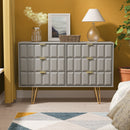 Hanover Ready Assembled 6 Drawer Wide Chest in Dusk Grey