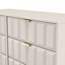 Hanover Ready Assembled 6 Drawer Wide Chest in Kashmir Matt