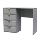 Hanover Ready Assembled 4 Drawer Vanity in Dusk Grey