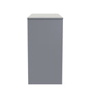 Hanover Ready Assembled 4 Drawer Vanity in Dusk Grey