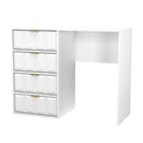 Hanover Ready Assembled 4 Drawer Vanity in White Matt