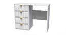 Hanover Ready Assembled 4 Drawer Vanity in White Matt