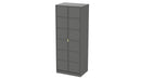 Hanover Ready Assembled 2 Door Wardrobe in Dusk Grey