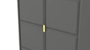 Hanover Ready Assembled 2 Door Wardrobe in Dusk Grey