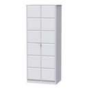 Hanover Ready Assembled 2 Door Wardrobe in White Matt