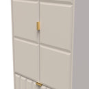Hanover Ready Assembled 2 Door 2 Drawer Wardrobe in Kashmir Matt