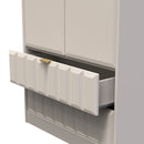 Hanover Ready Assembled 2 Door 2 Drawer Wardrobe in Kashmir Matt