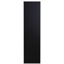 Hanover Ready Assembled 3 Door Wardrobe in Deep Black & Black Matt