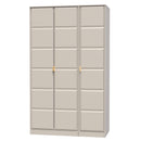 Hanover Ready Assembled 3 Door Wardrobe in Kashmir Matt