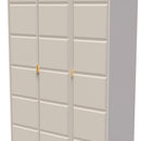 Hanover Ready Assembled 3 Door Wardrobe in Kashmir Matt