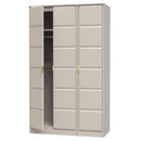 Hanover Ready Assembled 3 Door Wardrobe in Kashmir Matt