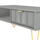 Hanover Ready Assembled 1 Drawer Coffee Table in Dusk Grey