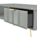 Hanover Ready Assembled 1 Drawer Coffee Table in Dusk Grey