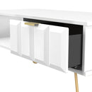 Hanover Ready Assembled 1 Drawer Coffee Table in White Matt