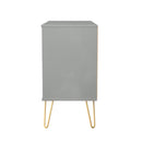 Hanover Ready Assembled 3 Drawer TV Unit in Dusk Grey