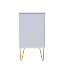 Hanover Ready Assembled 3 Drawer TV Unit in White Matt