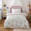 Bedlam Circus Time Duvet Cover Set in Multi