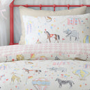 Bedlam Circus Time Duvet Cover Set in Multi