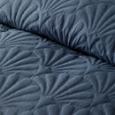 Serene Cavali Duvet Cover Set in Dark Blue
