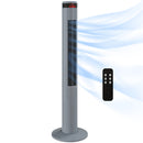 HOMCOM Oscillating Tower Fan Remote Control 3 Speed Modes Cooling Machine