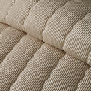 Serene Crinkle Wave Duvet Cover Set in Natural