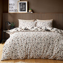 Fusion Cow Print Duvet Cover Set in Natural