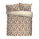 Fusion Cosy Leopard Duvet Cover Set in Natural