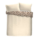 Fusion Cosy Leopard Duvet Cover Set in Natural